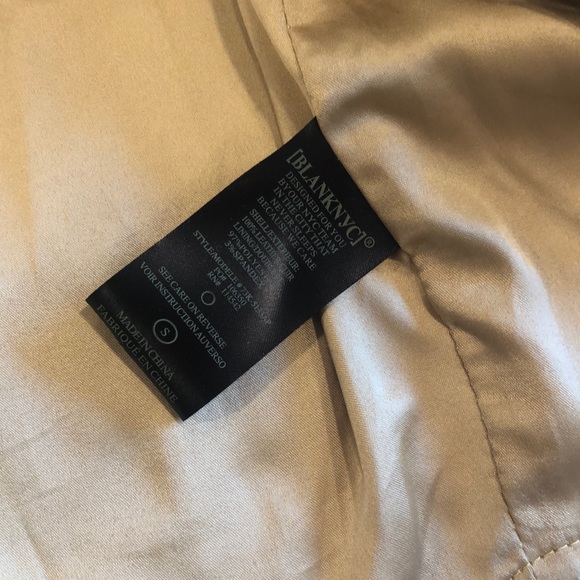 BLANKNYC size small cropped leather jacket - Picture 5 of 5